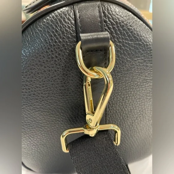 Pepper Paisley | NEW | 100% Nappa Leather Carry All Bag | Leopard Print - Picture 8 of 11